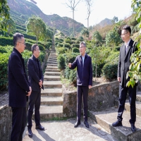 王国林督导调研乡村振兴工作